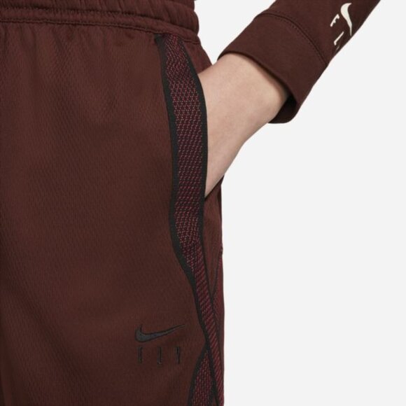 Nike Womens Dri-Fit Fly Crossover Shorts CK6599-273 Bronze Black Size XS X-Small - Picture 3 of 5